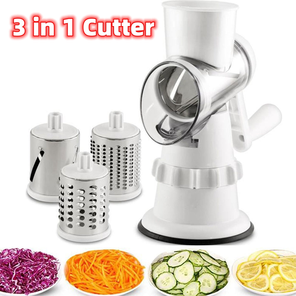 3-in-1 Rotary Vegetable Slicer product image