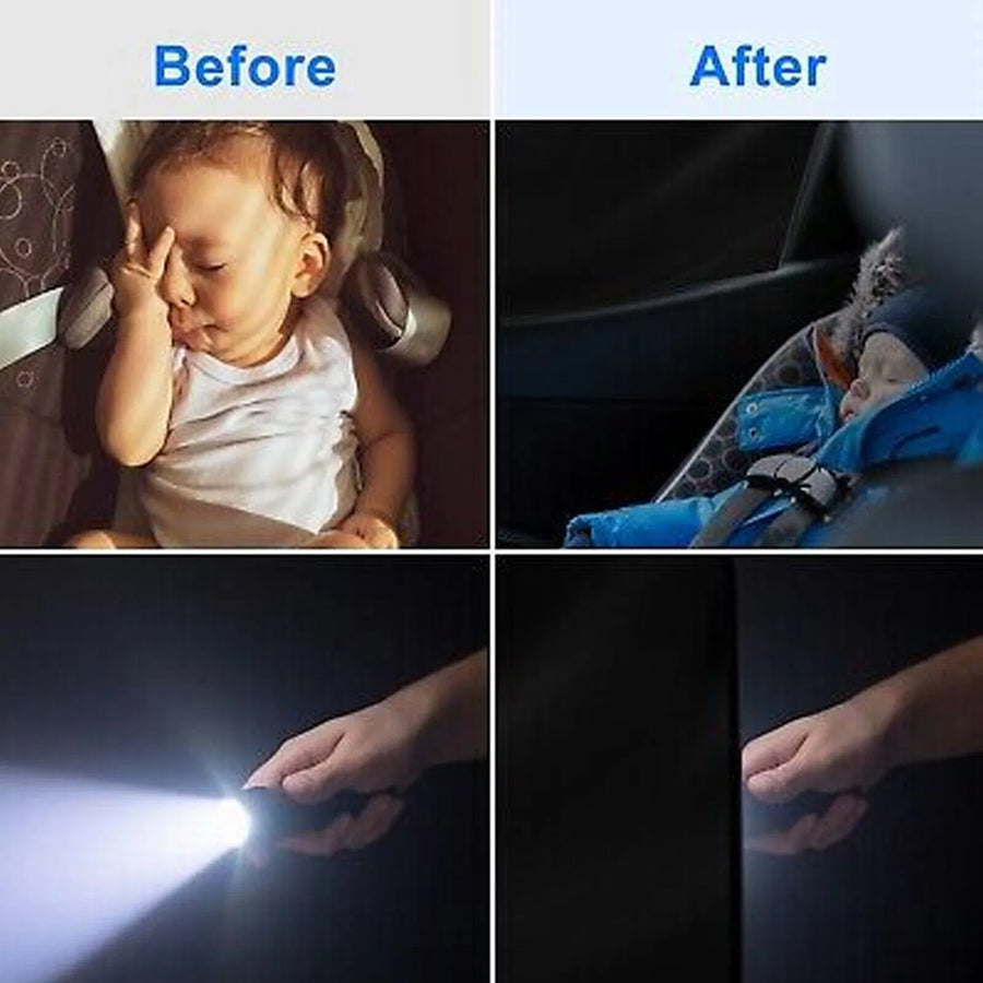 Magnetic Car Window Sun Shades (4-Pack)
