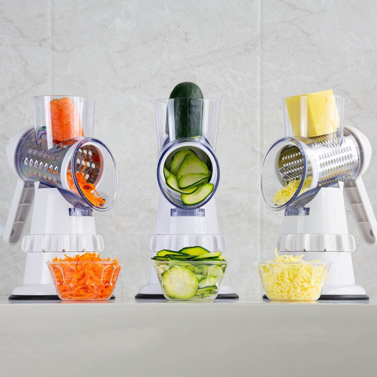 3-in-1 Rotary Vegetable Slicer product image